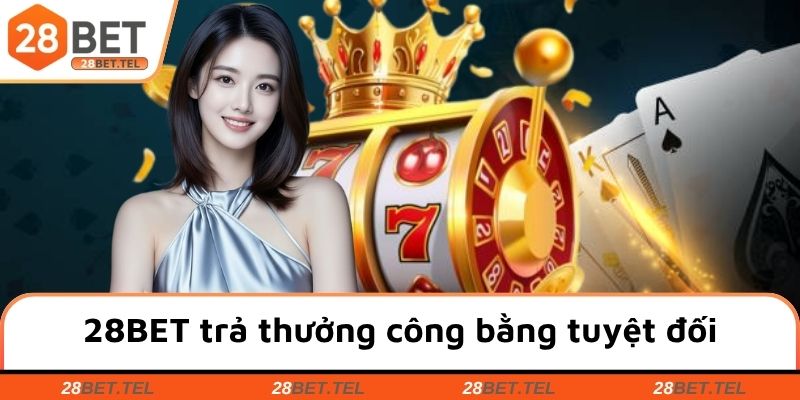 28BET trả thưởng công bằng tuyệt đối