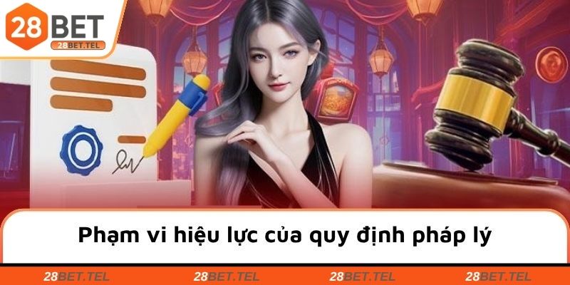 Phạm vi hiệu lực của quy định pháp lý