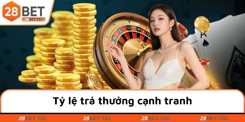 Tỷ lệ trả thưởng cạnh tranh